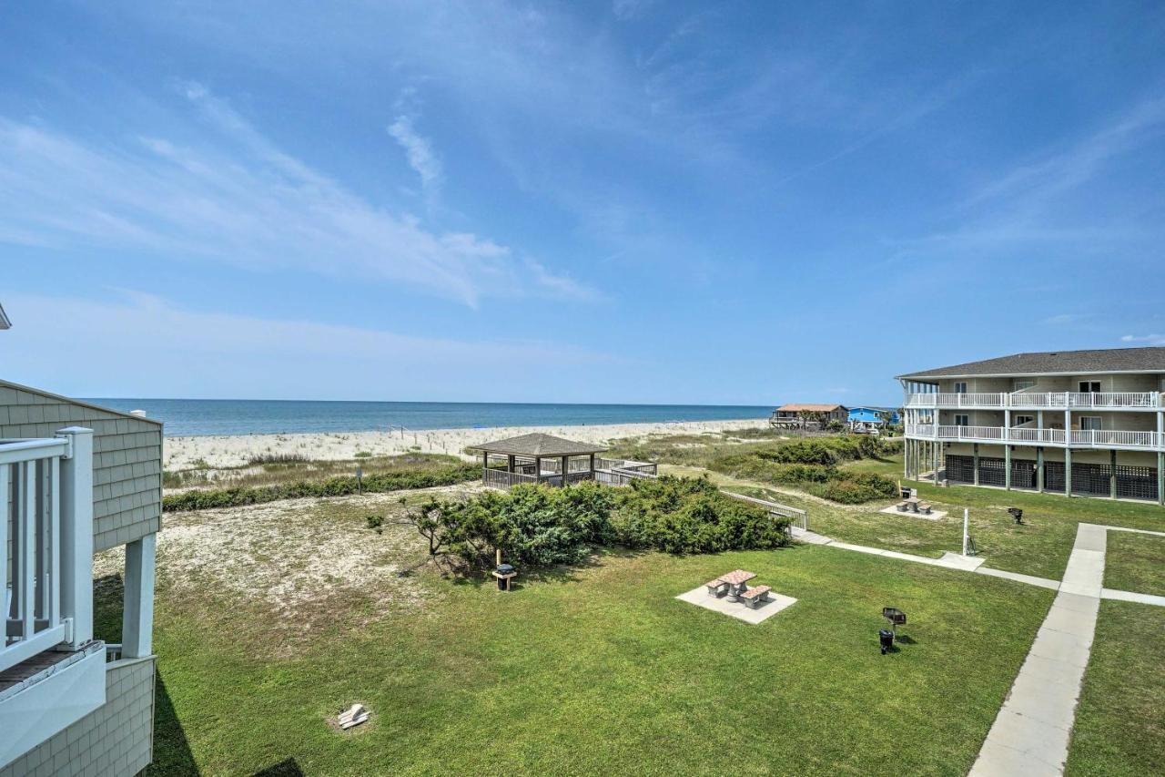 Oak Island Beachfront Condo With Community Pool Exterior foto
